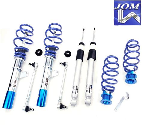 Jom Adjustable Coilover Kit For Vw Golf Rabbit Mk Gti Top Mount