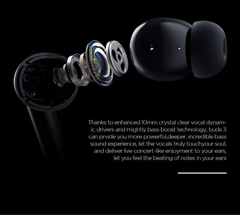 TECNO TWS Earbuds Buds 3 Black | CaCellular
