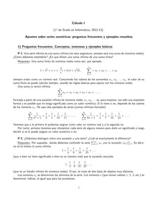 Apuntes Series PDF