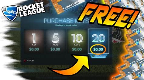 How To Get Free Keys In Rocket League No Glitches Easy And Legit