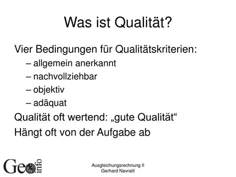 PPT Qualität von Netzen PowerPoint Presentation free download ID