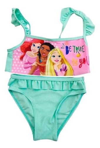 Malla Bikini Piezas Princesas Disney Cuotas Sin Inter S