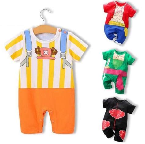 Best Quality Baby Romper Toddler One Piece Luffy Onesie Baby Girl Boy