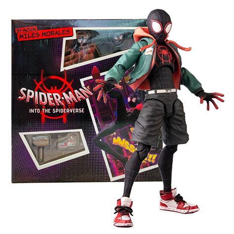 Action Figure Miles Morales Homem Aranha Spiderman Spiderverse Marvel