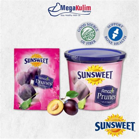 Sunsweet Amazin Pitted Prunes 200g 340g Lazada