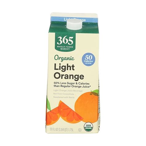 365 Whole Food Market Organic Light Orange 59 Fl Oz At Whole Foods Market