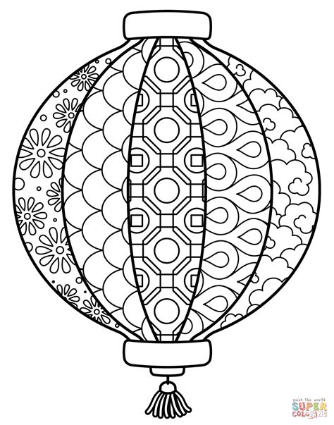 Chinese Lanterns Coloring Pages Boringpop The Best Porn Website