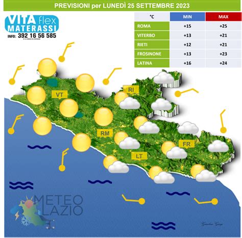 Bollettino Meteo Per OGGI 25 Settembre 2023 E DOMANI 26 Settembre 2023