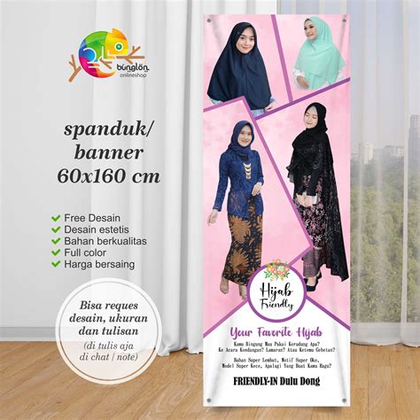 Spanduk Banner Jual Pakaian Lazada Indonesia