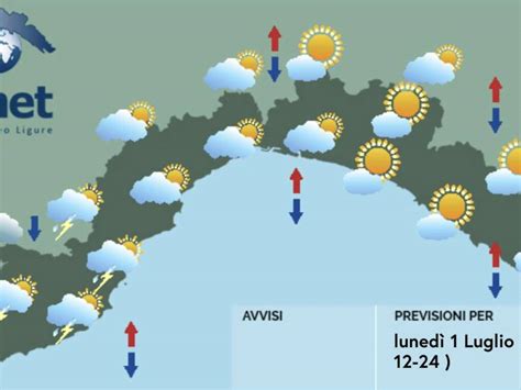 Meteo Luglio Inizia Con Nubi E Qualche Goccia Di Pioggia Mercoled