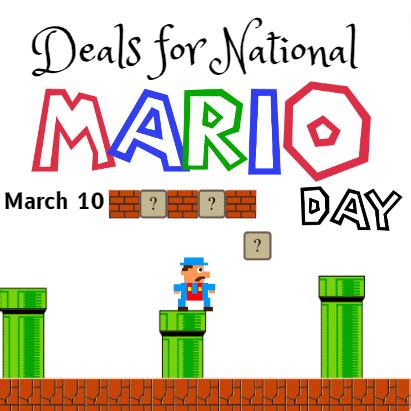 National MARIO Day Deals For March 10 2024