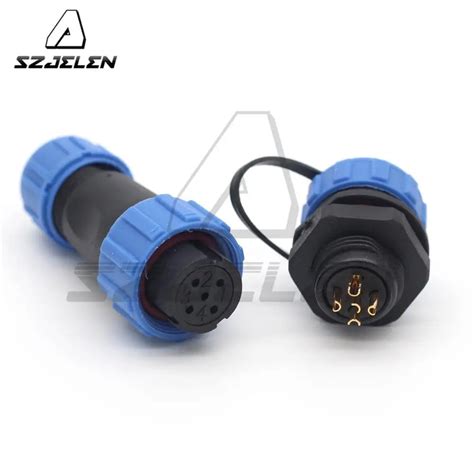 SP13 5 Pin Waterproof Connector IP68 Circular Plug Socket Connectors