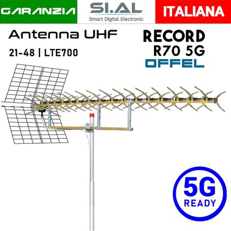 Antenna Tv Esterna Digitale Terrestre Offel Ad Alto Guadagno