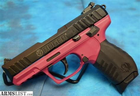 Armslist For Sale Ruger Sr22 Pink Raspberry Semi Auto Pistol G 10337 1