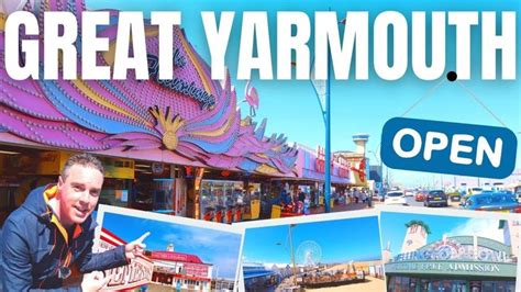 Great Yarmouth Seafront Attractions Tour 2021 | Yarmouth, Great yarmouth, Tours