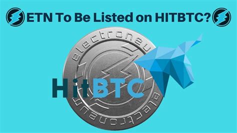 ELECTRONEUM HITBTC LISTING YouTube