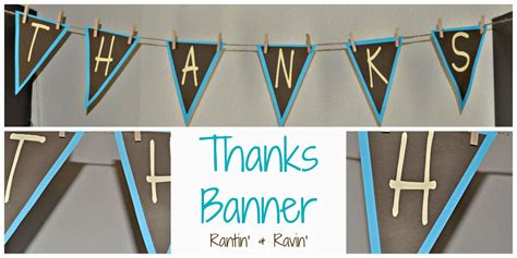 Rantin' & Ravin': THANKS BANNER!!!