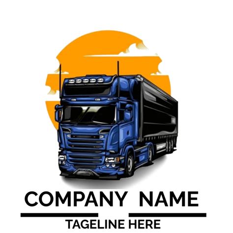 Trucking Company Logos Free SVG