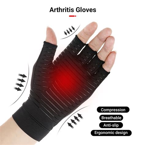 Protège poignet Gants de Compression pour les mains 1 paire en cuivre