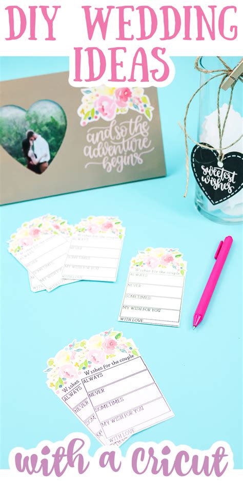 Cricut Wedding Ideas from the Dollar Store - The Country Chic Cottage