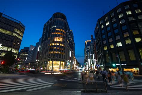 Fondos De Pantalla Japón Calle Paisaje Urbano Noche Arquitectura La Carretera