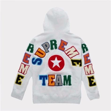 Supreme 22ss Team Chenille Hooded Sweatshirt パーカーアッシュグレー 新品通販 Be Supremer