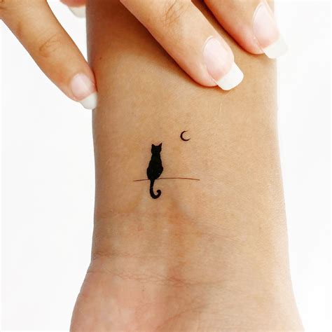 Line Art Simple Cat Tattoo Designs For Cat Lovers Artofit