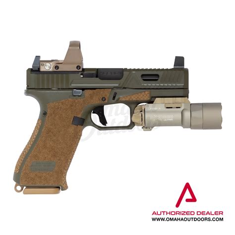 Agency Arms Mod Glock X Gavel Tone Od Green With Window Dlc Midline