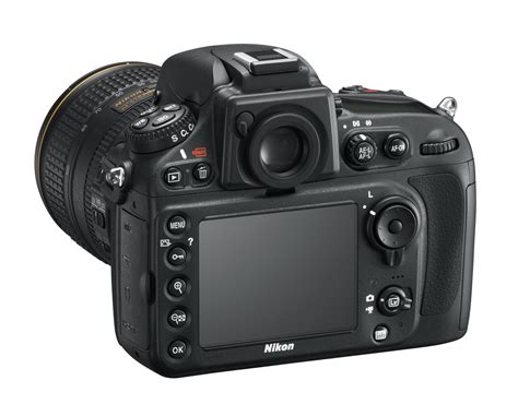 Nikon D800 With 24 120mm Lens Back View