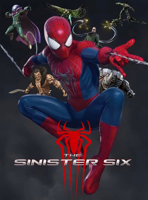 The Sinister Six Movie Concept Poster By Diegospiderjr2099 On Deviantart