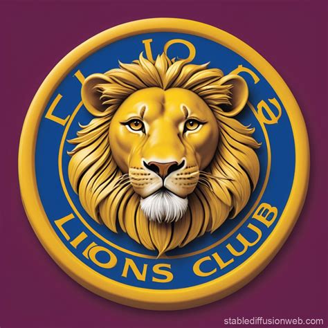 Logo Lions Club International Dinan Melin Jones Stable Diffusion Online