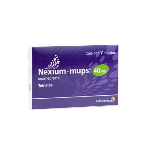 Nexium Mups 40 Mg Con 7 Tabletas