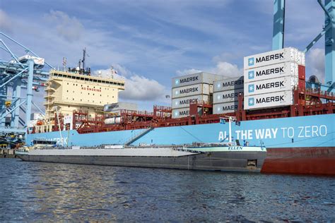 Maersk Marks First European Green Methanol Bunkering In Port Rotterdam