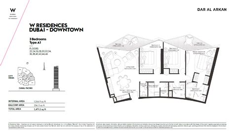 W Residences Downtown Dubai By Dar Al Arkan Investindxb