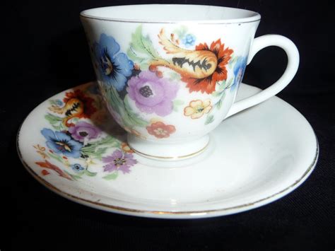 Occupied Japan Tea Cup And Saucer Coffee Cup And Saucer Made Etsy