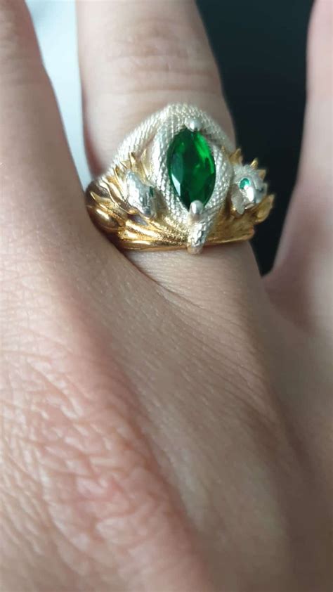 Aragorn Ring Of Barahir Sterling Silver Espada Silver