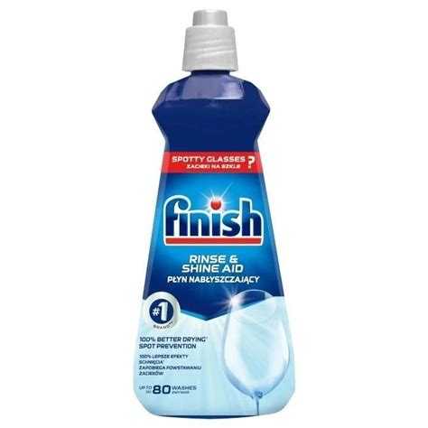 Finish Płyn Do Zmywarek 400ml Nabłyszczanie Regular Higiena Chemia