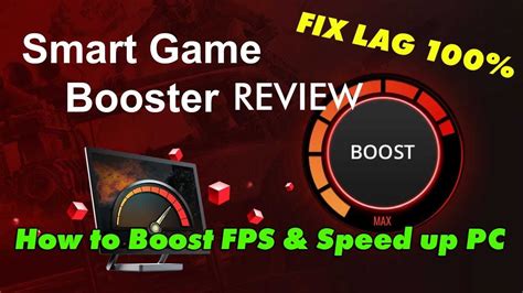 Smart Game Booster Review How To Boost Fps And Speed Up Your Pc Youtube