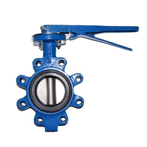 Lug Type Butterfly Valve With Lever Handle Watersvalve