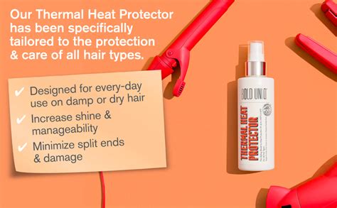 Heat Protectant Spray For Hair Thermal Protector Up To