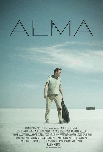 Alma Short Film Poster Sfp Gallery