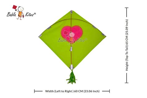 Babla Khambhati Designer Adadhiya Rocket Kites Size