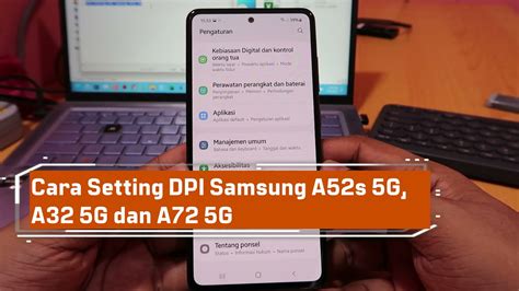 Cara Setting Dpi Samsung A S G A G Dan A G Youtube