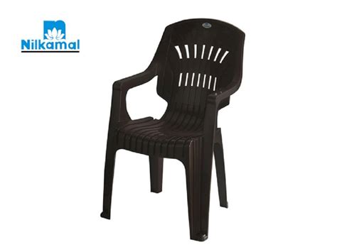 Nilkamal Chr Rattan Dark Beige Plastic Chair At Rs Neelkamal