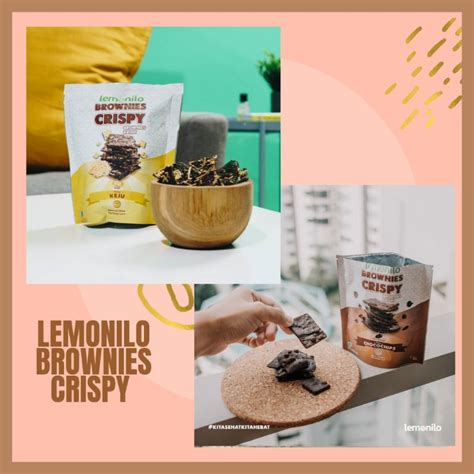 Jual Lemonilo Brownies Crispy Rasa Chocochips Coklat Dan Keju G