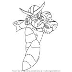 How To Draw Mega Man Characters Step By Step Mega Man Drawing