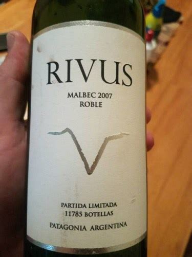 Rivus Malbec Roble Vivino Australia