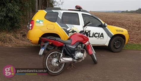 Pol Cia Militar Recupera Moto Furtada Em Itaipul Ndia Guia Medianeira