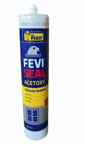 Dr Fixit Fevi Seal Acetoxy Silicone Sealant Packaging Size Ml At