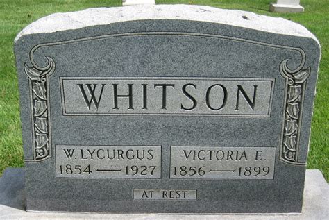 William Lycurgus Whitson 1854 1927 Find A Grave Memorial